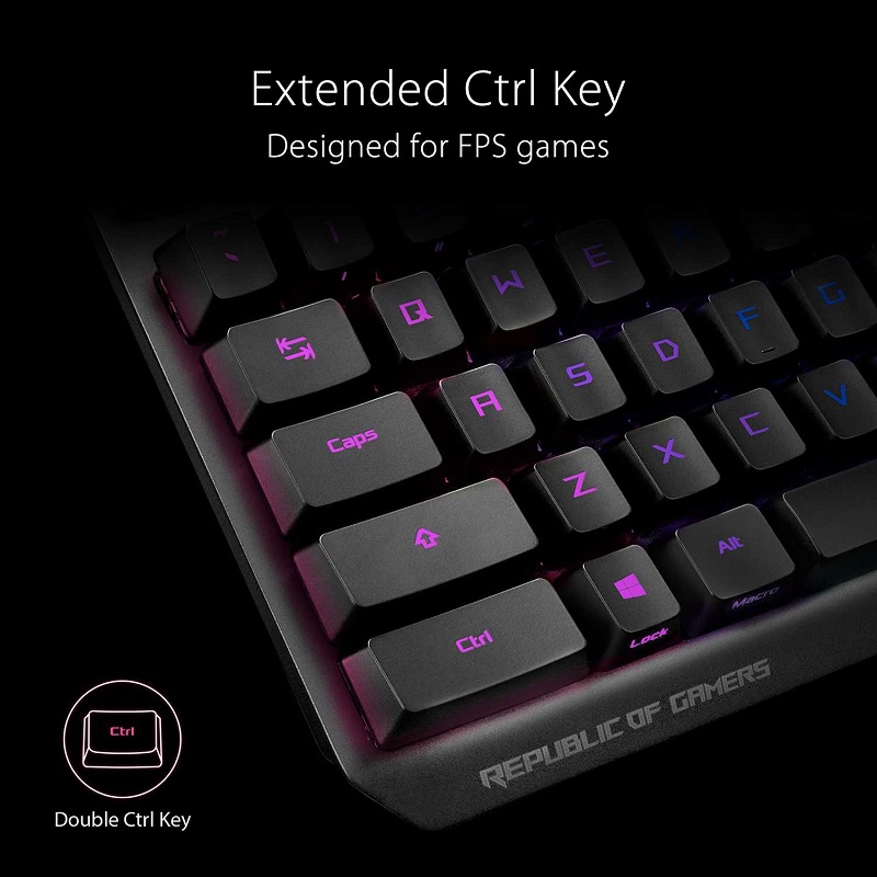 Asus ROG STRIX Scope RX Optical RGB Gaming Keyboard with Aura Sync RGB ...