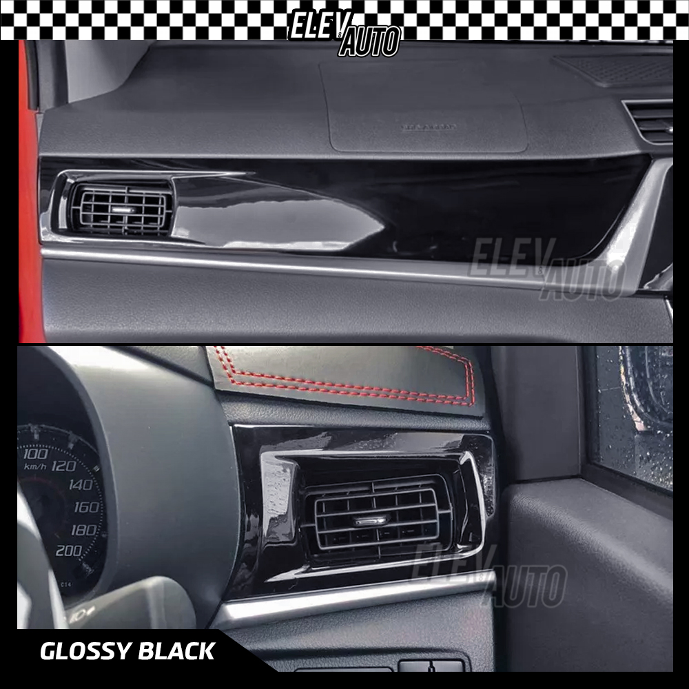 Perodua Bezza 2020-2024 Dashboard Panel Trim Side Aircond Frame Carbon ...