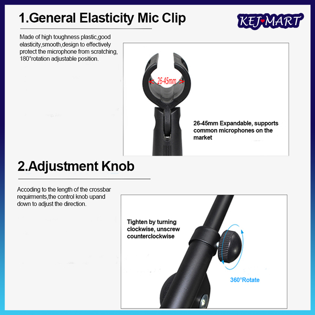 NB-212 High Quality Kid MIni Microphone Stand KTV Karaoke Mic Stand ...