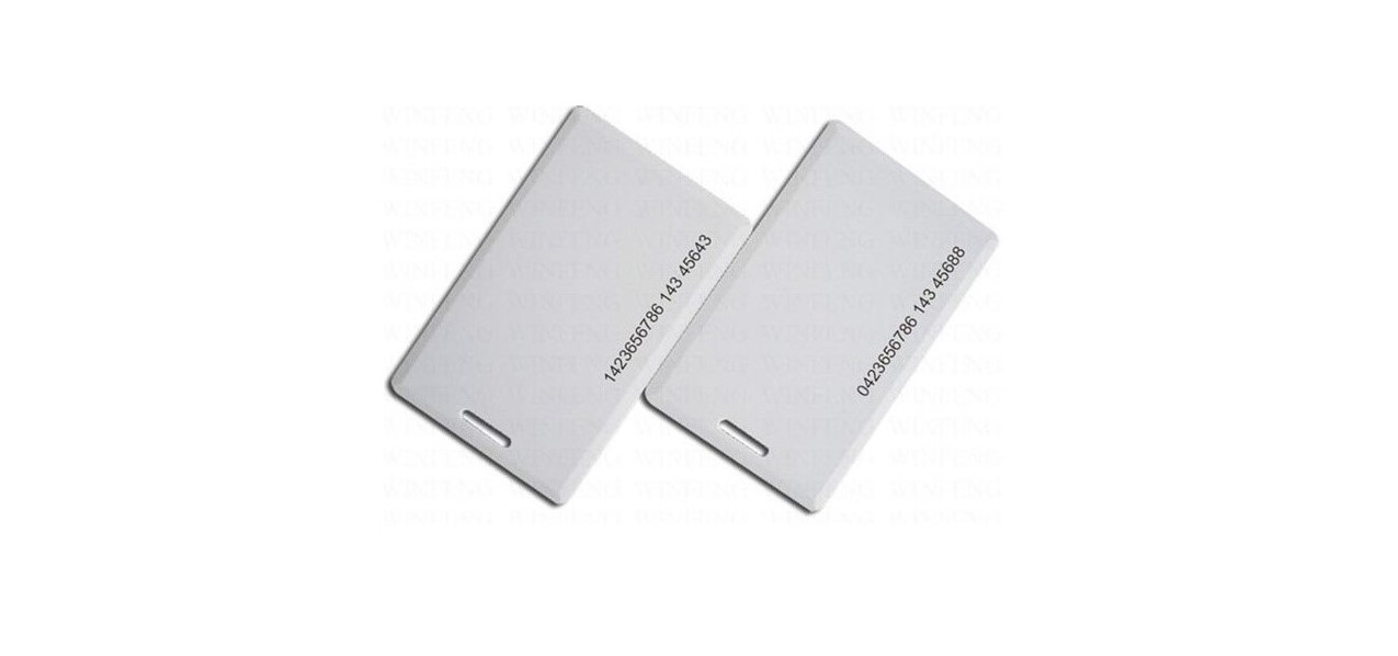 MANGO Thick RFID ID EM Card with Hole Different Numbering Door Access ...