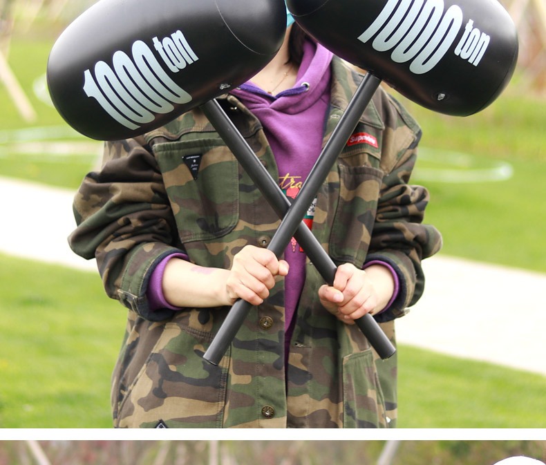 Kids Inflatable Hammer Toys 1000 Ton Funny Inflatable Toys Kids Battle ...