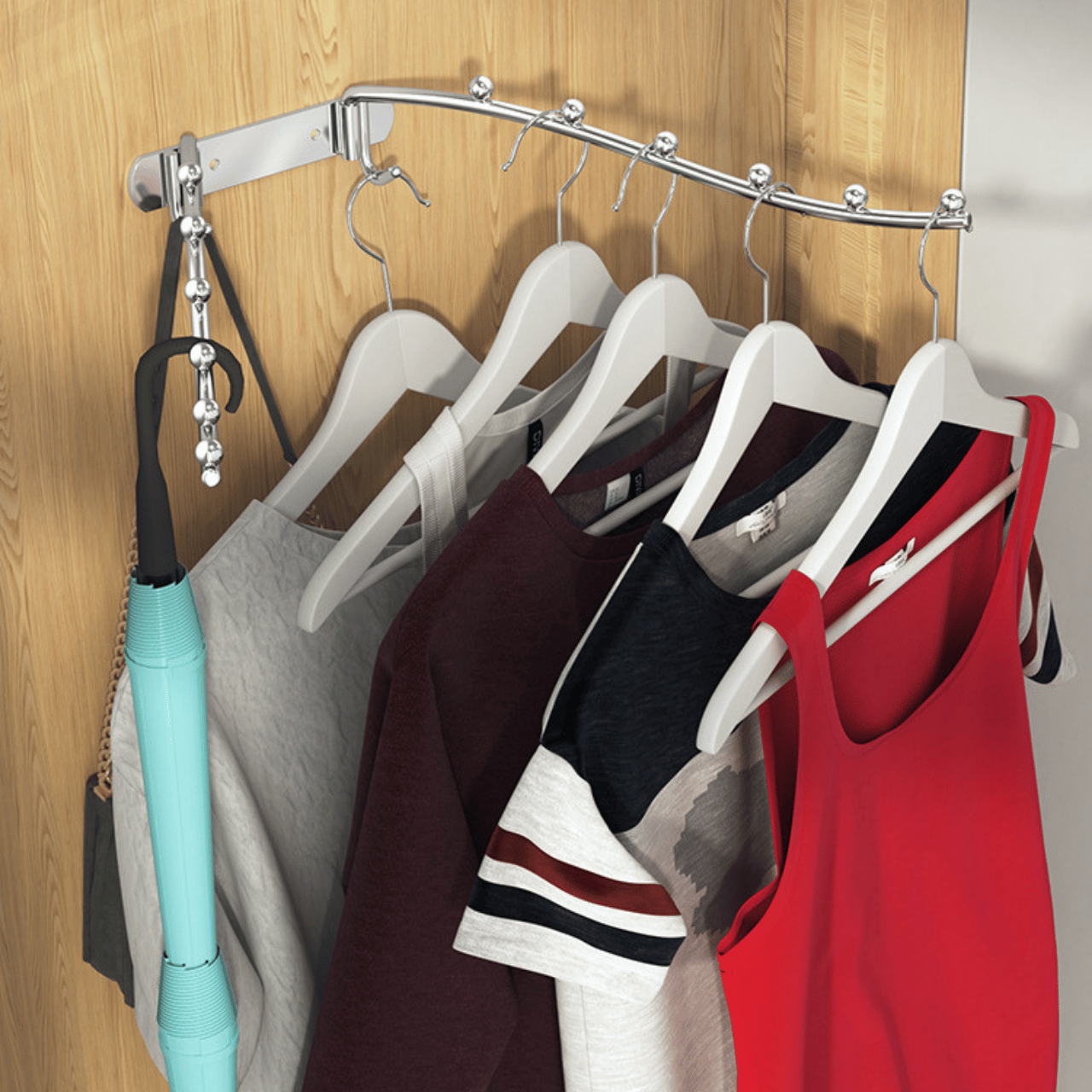 Tradlux Hanger Hook Rack Holder Hanger Wall Mounted Hanger Stainless ...