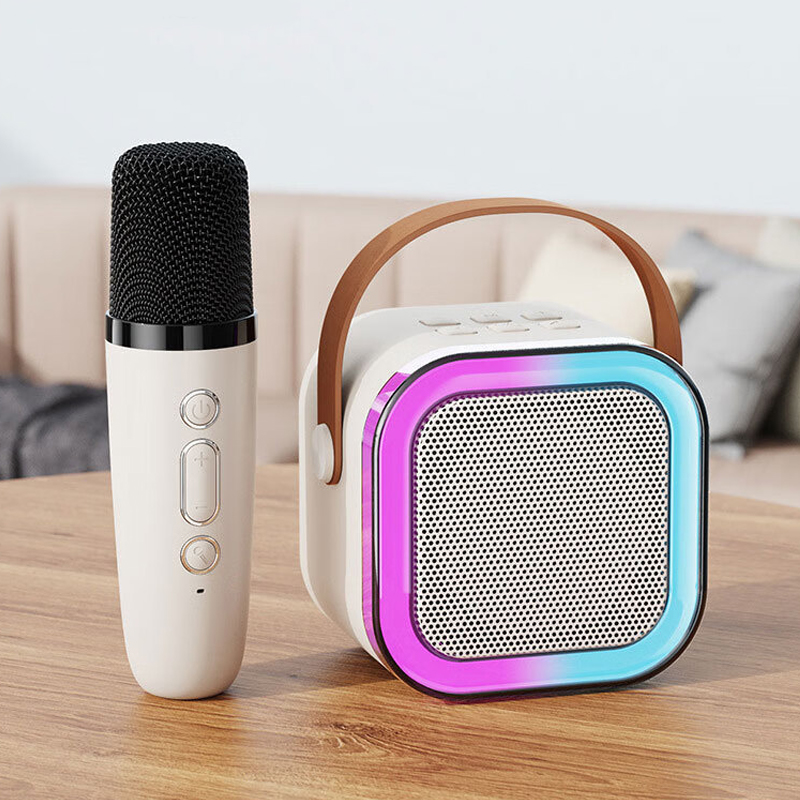 𝗠𝗨𝗟𝗧𝗜 𝗩𝗢𝗜𝗖𝗘 𝗘𝗙𝗙𝗘𝗖𝗧𝗦 》K12 Bluetooth Karaoke Speaker Portable Wireless ...
