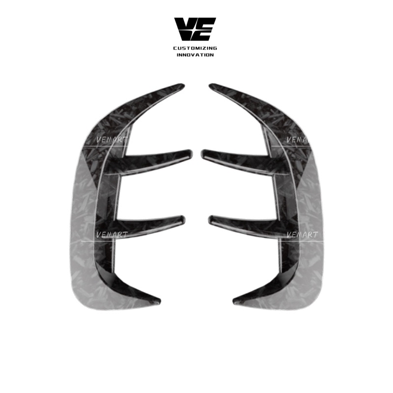 Vemart proton new saga 2022 facelift car rear bumper canard garnish ...