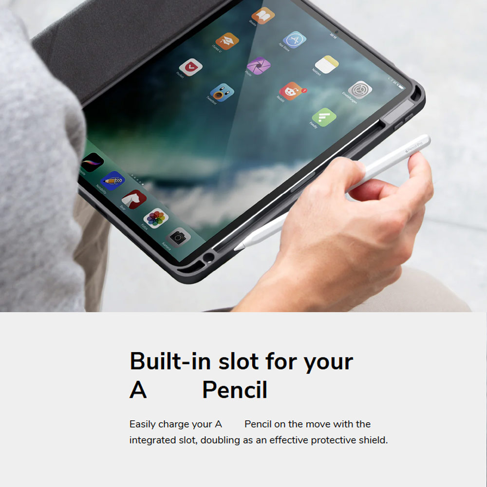 UNIQ IPad 10.2 Case, MOVEN Ultra Slim Lightweight Protective - View #4