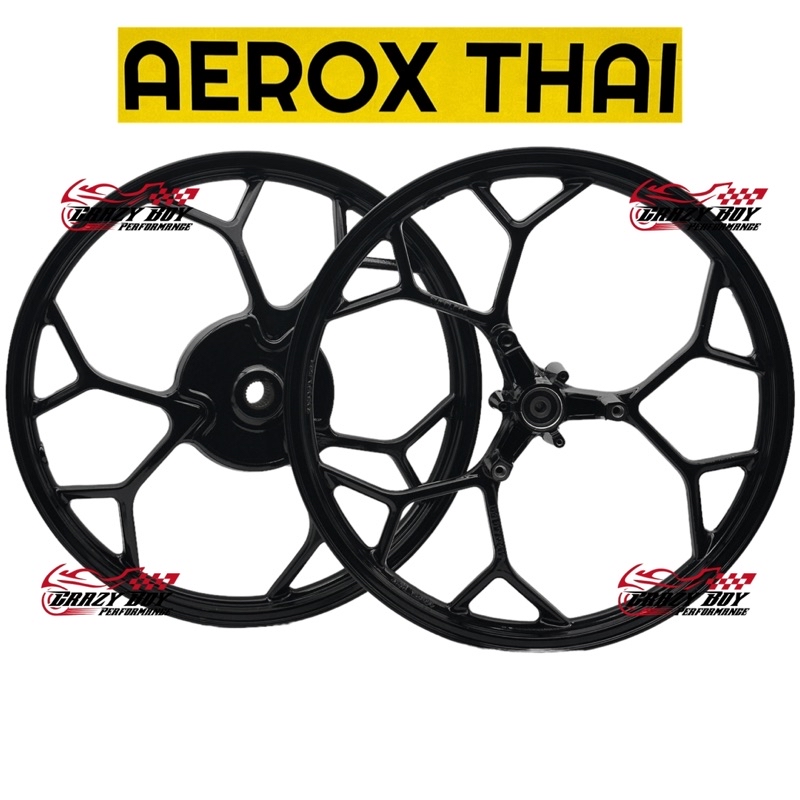 AEROX THAI 100% ORIGINAL CNC SPORT RIM 17 INCH 1.6/1.6-17 NVX V1 V2 ...