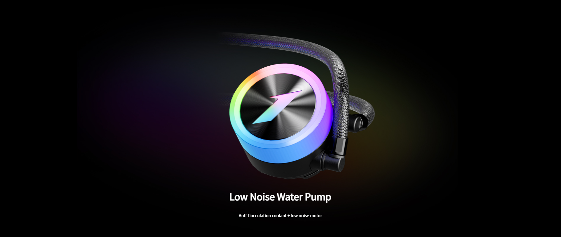 1st Player TS1 360 Low Noise High-Density Fin Radiator Liquid Water AiO ...