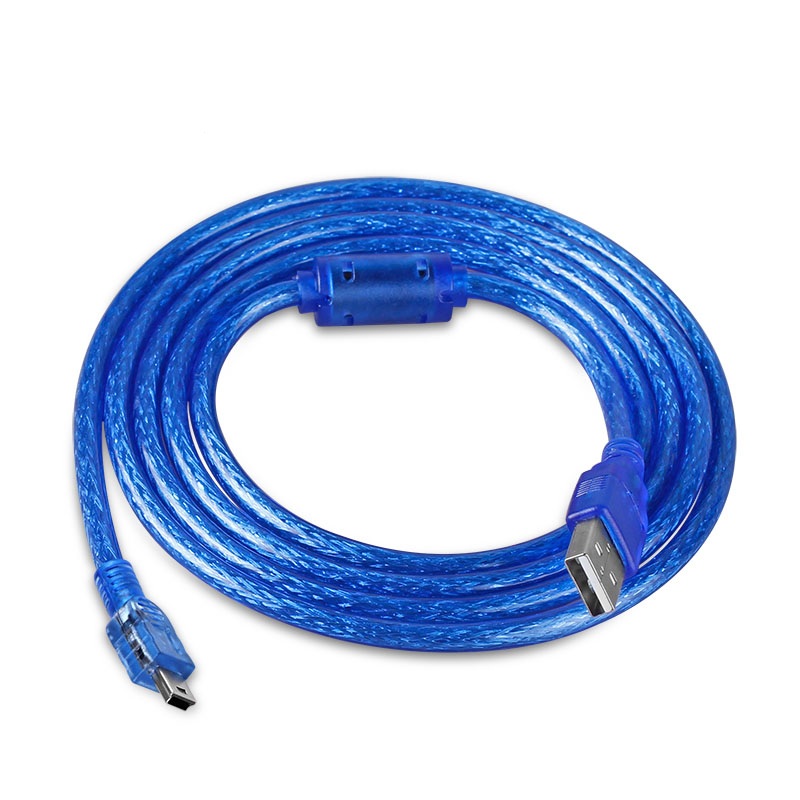 High Speed Mini USB Cable T 5pin Male Data Cable 1.5M 3M 5M USB Fast ...