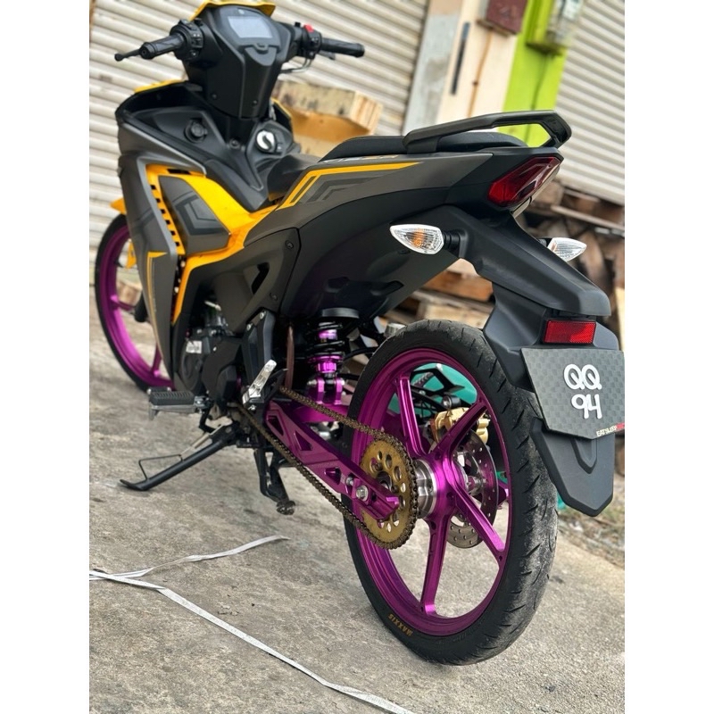 ESR MONOSHOCK PURPLE LC135 200MM Y15ZR 205MM 125ZR XMAX-250 RXZ EX5 ...