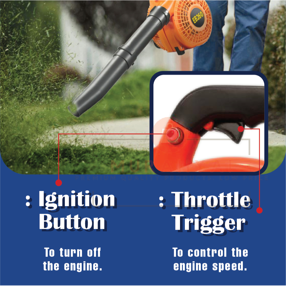 🔥Free Glove🔥EB260 Gasoline blower Cordless blower Sand and snow blower ...