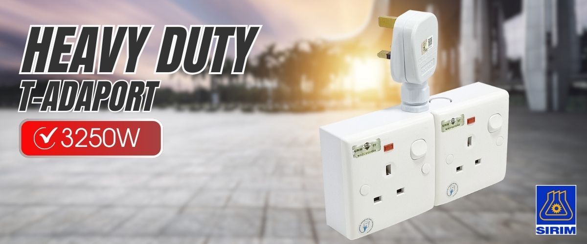 SIRIM T- Adaport HEAVY DUTY Outlet Extender 2/3/4 Way Extension Wall ...