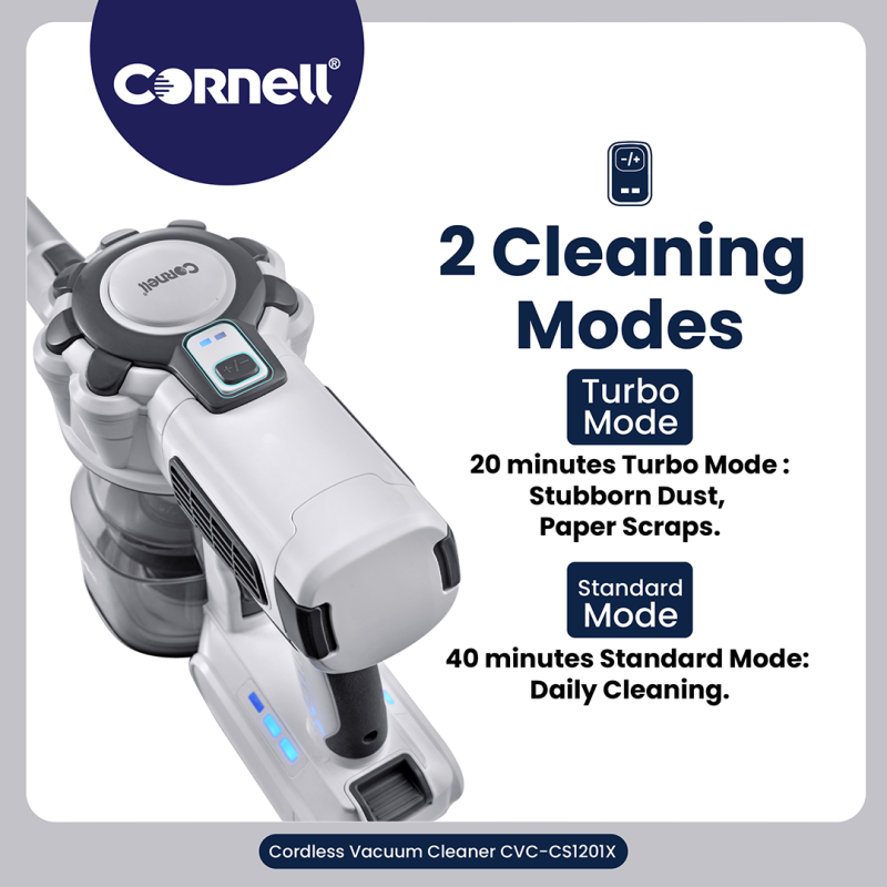 Cornell Cordless Stick Vacuum Cleaner & Handheld Vacuum Cleaner | CVC ...