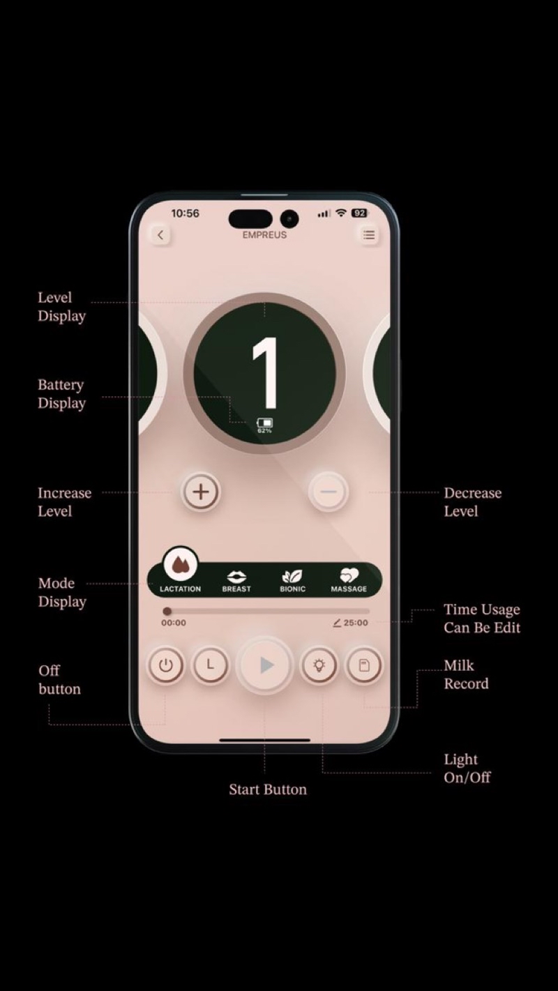 (NEW 2024) EMPREUS SMART IOT 2.0 DREAMZ WEARABLE DOUBLE PUMP Shopee