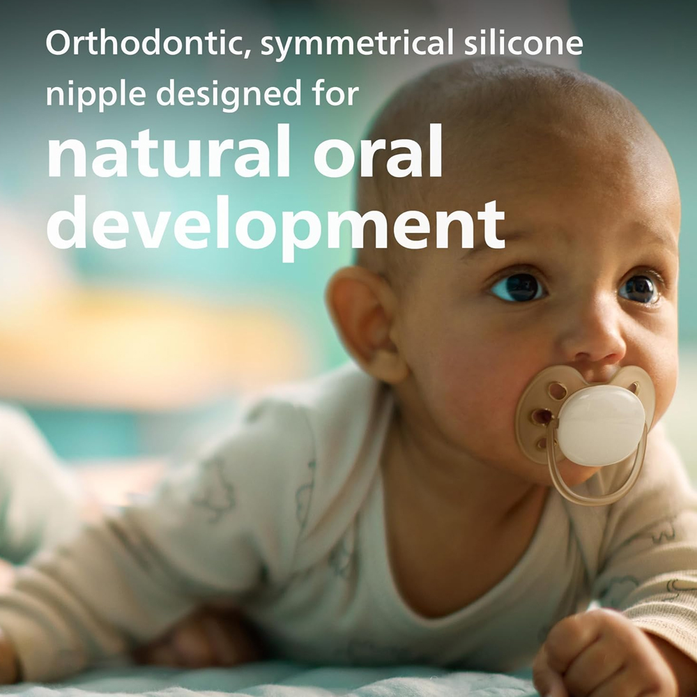 NEW DESIGN Philips Avent Ultra Soft Air Soother Pacifier 0-6m Carry ...