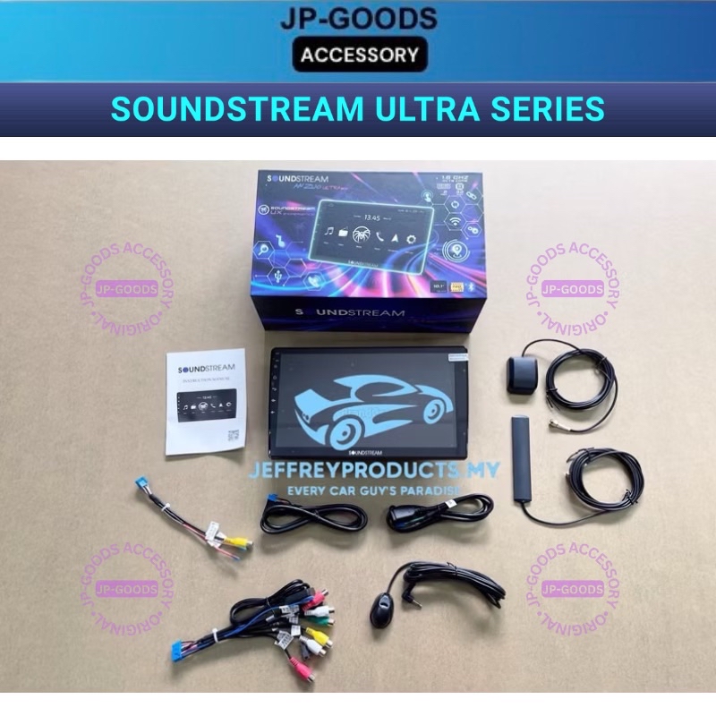 SOUNDSTREAM ULTRA SERIES ANDROID PLAYER 4GB RAM 64GB ROM - Android Auto ...