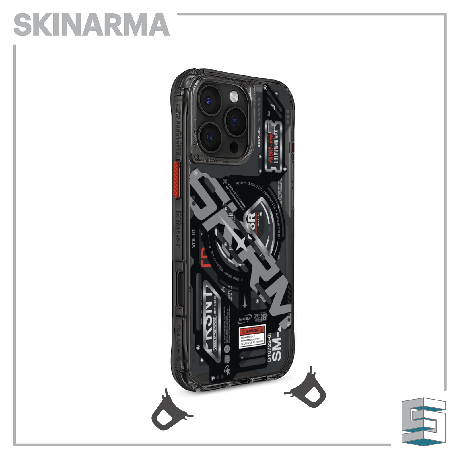 SKINARMA Ekho Magsafe Case for iPhone 16 Pro (6.3)/16 Pro Max (6.9 ...