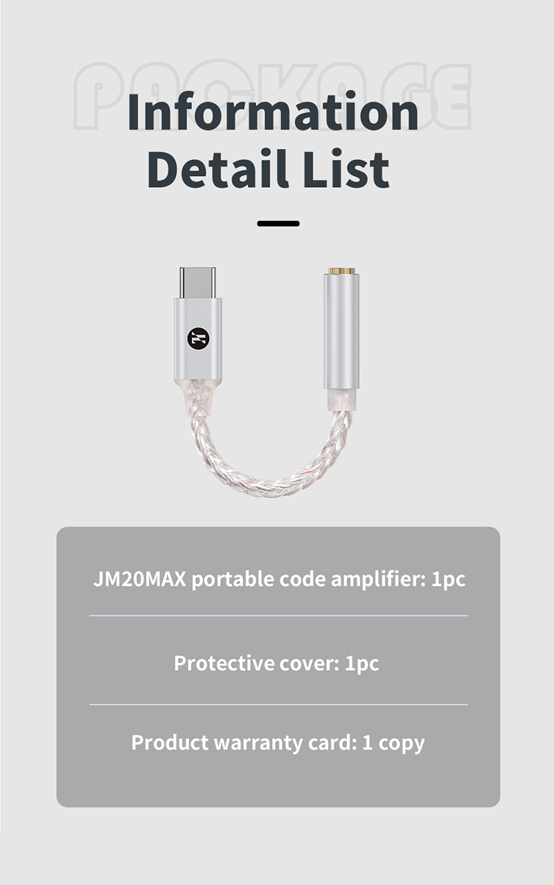 Jcally JM20 Max Portable DAC Type C to 3.5mm Adapter Dongle CS43131 ...