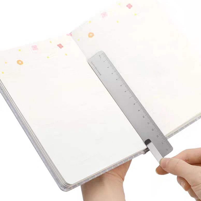 *JAN DEALS* INS 2-in-1 Creative Minimalist Metal Ruler Bookmark Reading ...