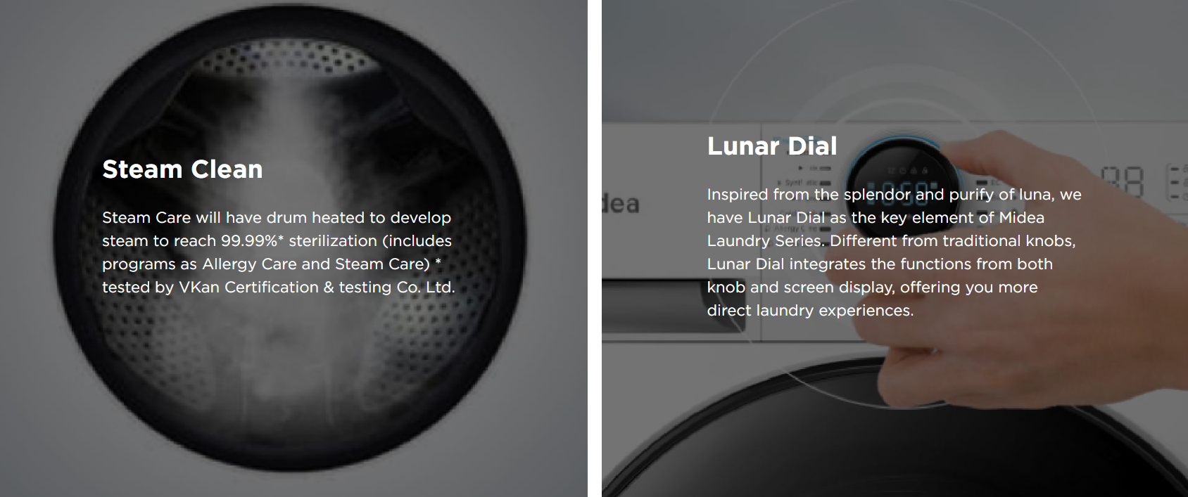 8.5KG/6KG MIDEA Inverter Quottro 2 in 1 Washer Dryer Shopee Malaysia