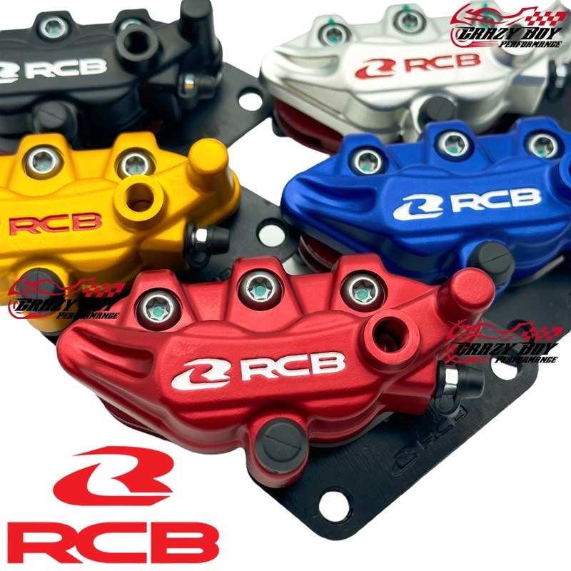 RCB FRONT DEPAN 2 POT BRAKE CALIPER S SERIES LC135 4S/Y15ZR/Y16ZR ...