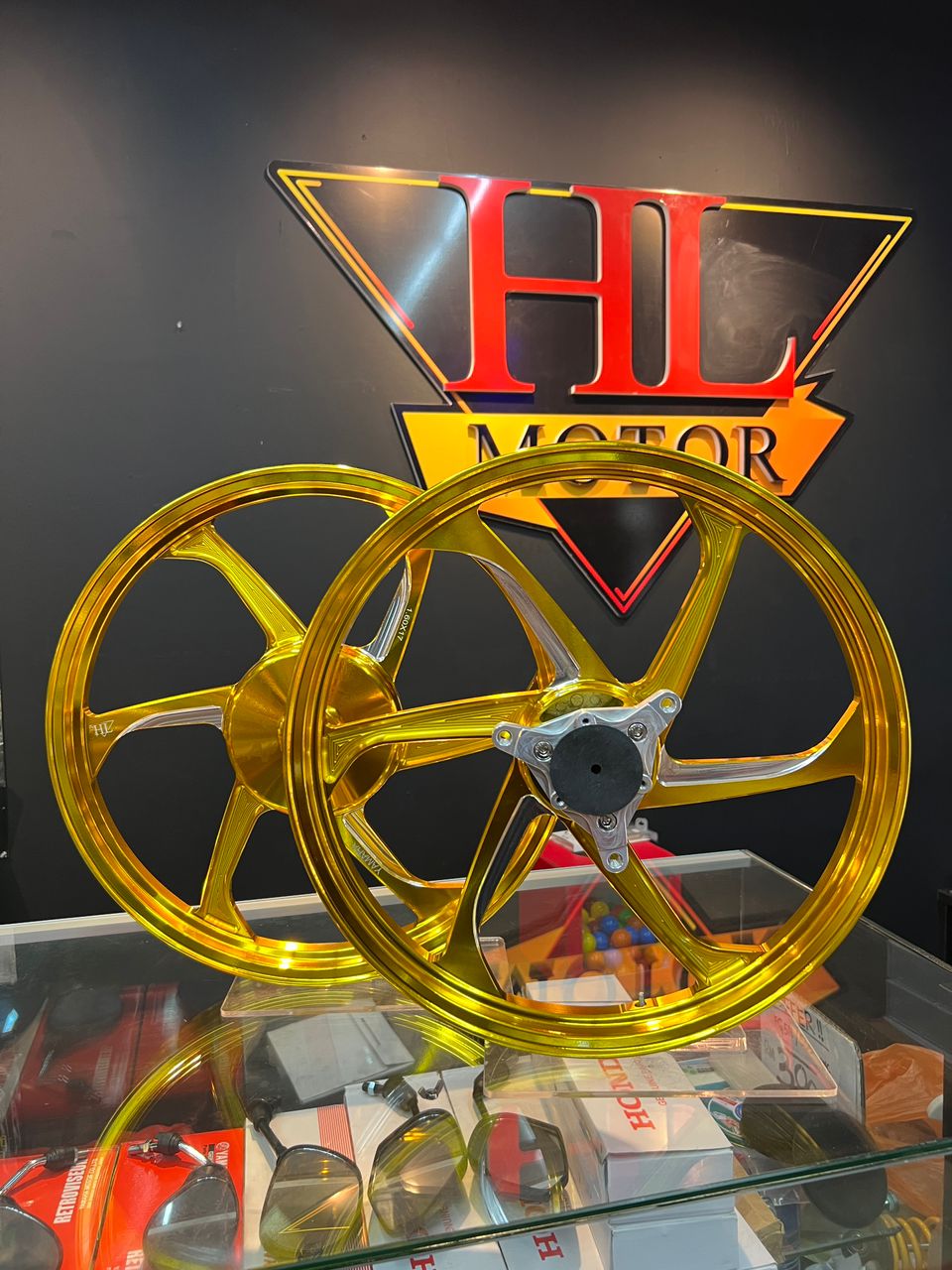 HL Sport Rim S6 Nvx cnc S6 Size 17 Inci 6 batang Sportrim Nvxv3 HL ...