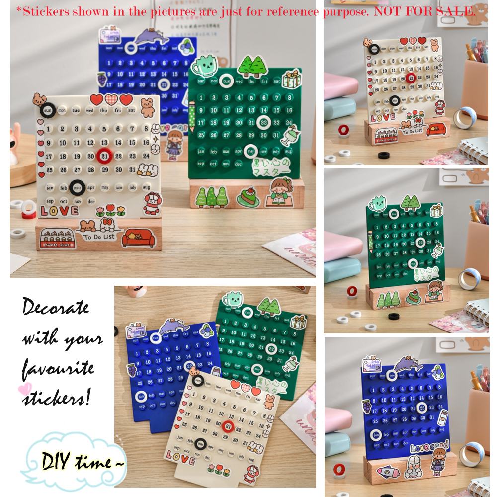 [FREE DECO STICKERS] INS Minimalist Creative DIY Ring Perpetual ...