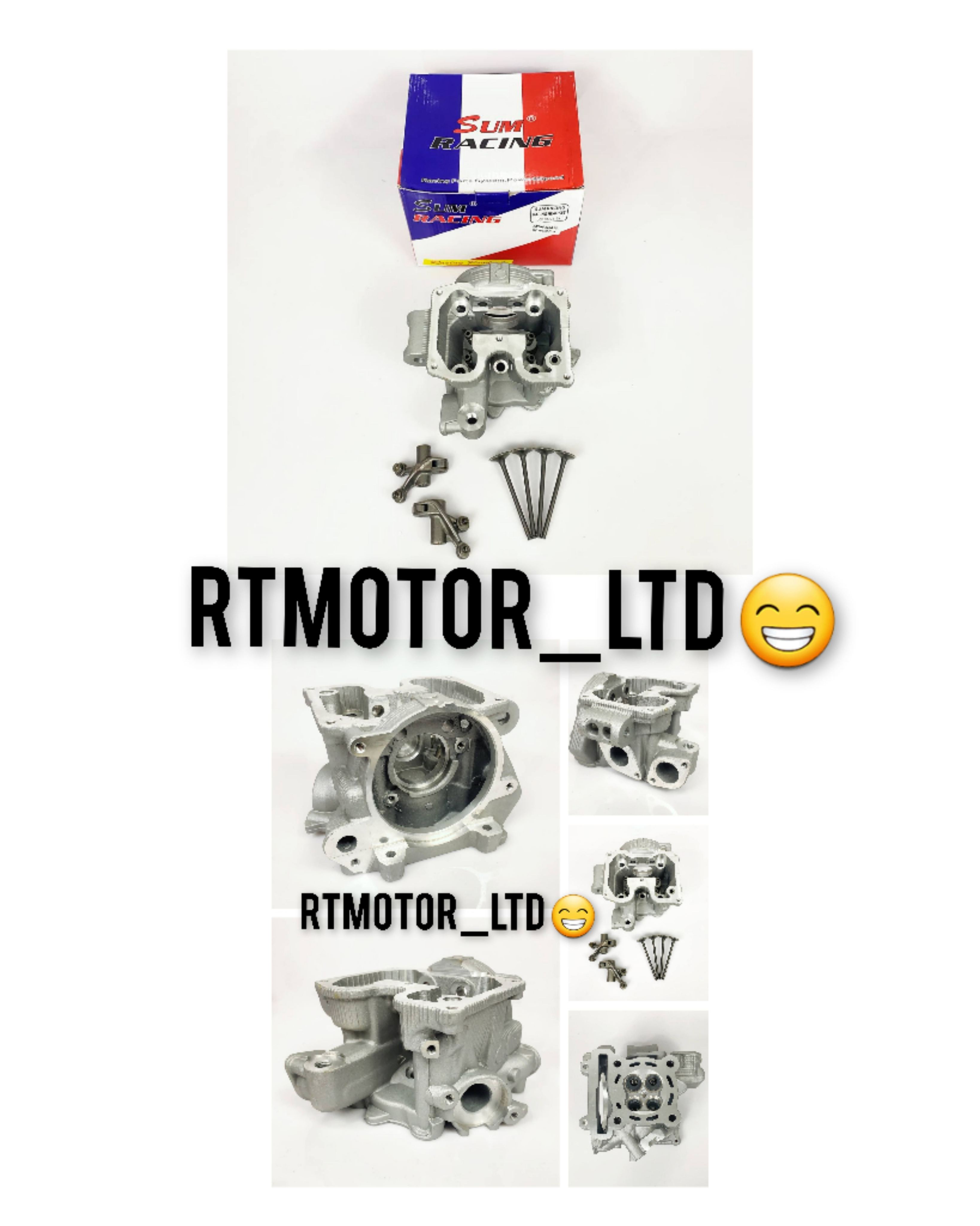 LC135 4S LC 5S RACING SUPER HEAD 22-24 SUM RACING WITH ROCKER ARM AND ...