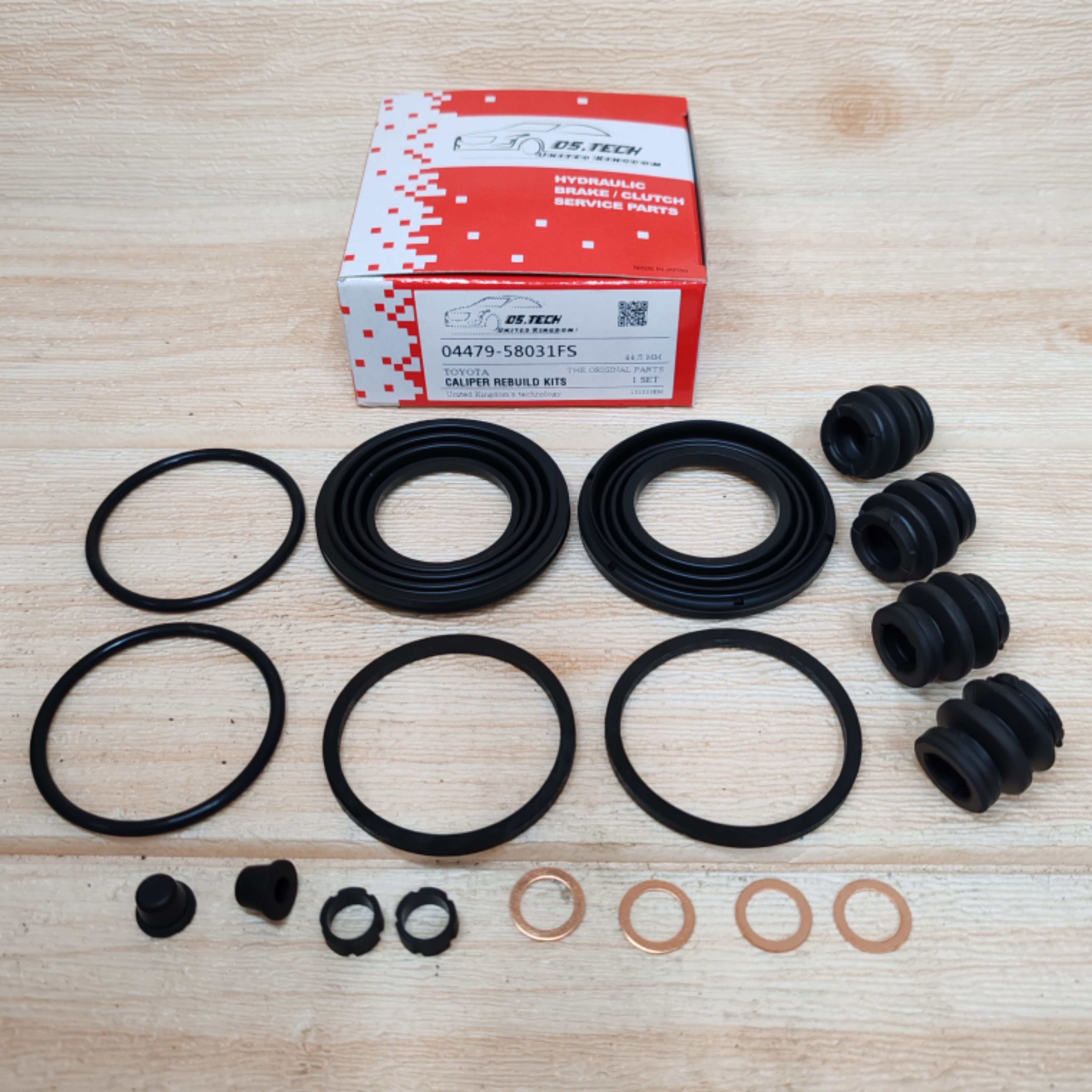 Genuine Honda Civic EK9 Type-R Rear Brake Caliper Repair Seal Kit – OEM 2 thumbnail image