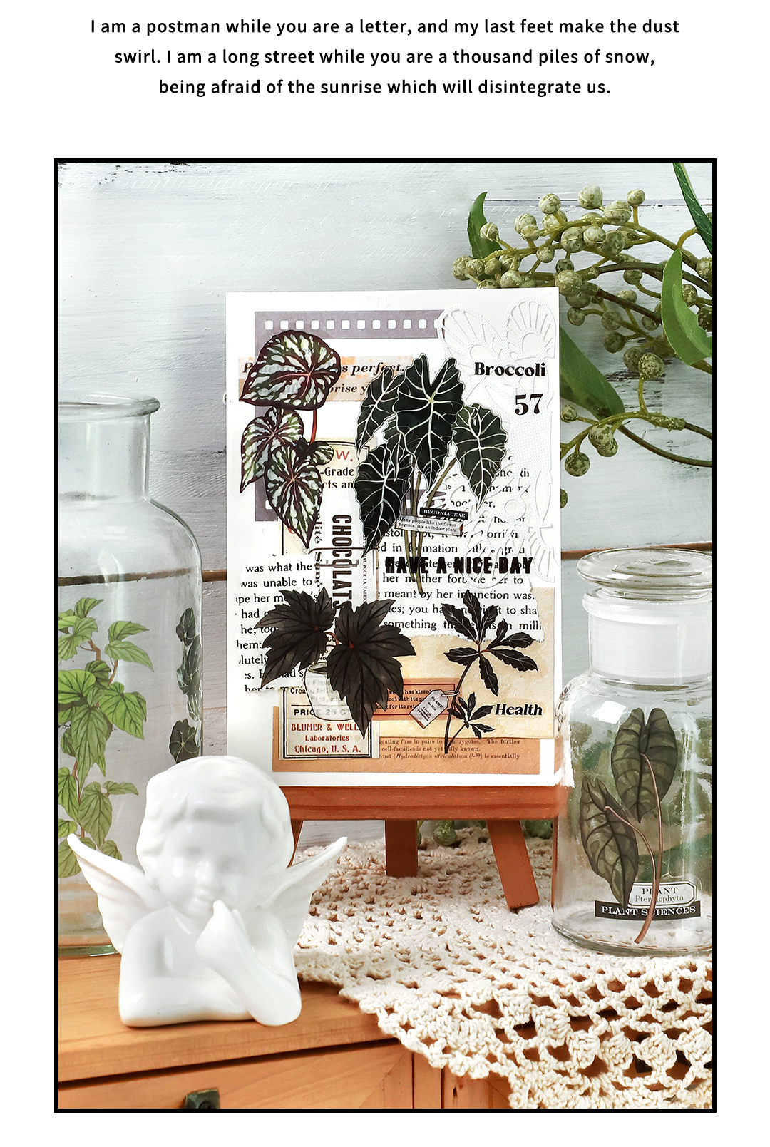 IFM INS Green Plant Research Centre Series Deco Stickers Botanical ...