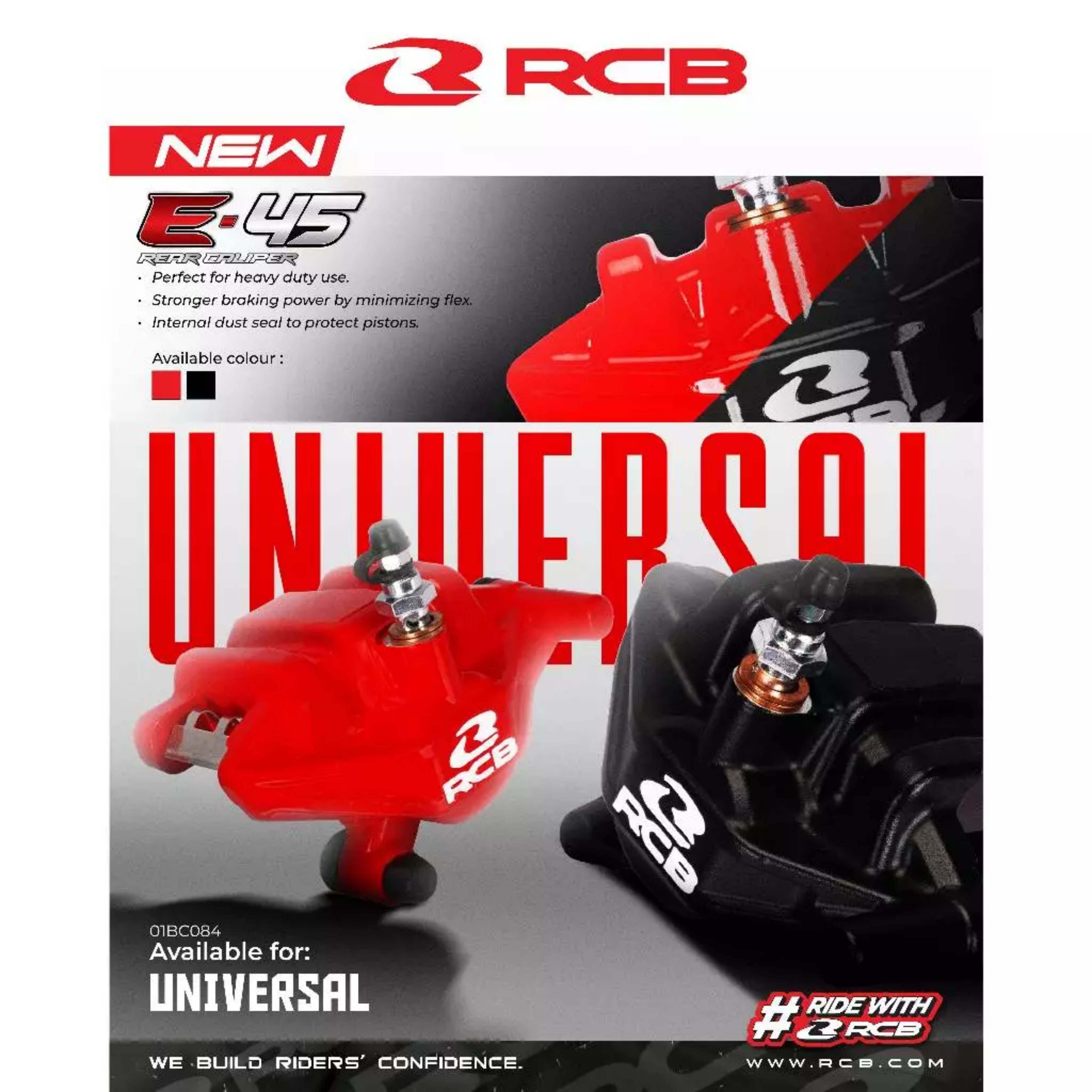 RCB 2023 E45 NEW REAR CALIPER ASSY Y15 Y15ZR Y16 Y16ZR FZ150 FUTURE ...