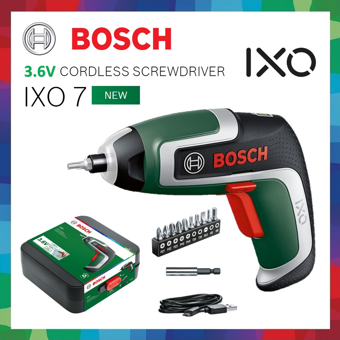 Bosch ixo v online cordless screwdriver