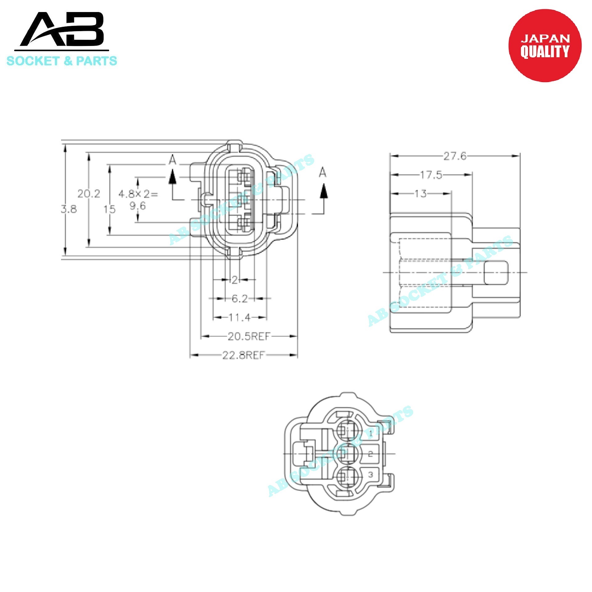 3 Pin Perodua Myvi 1.0 Viva Kelisa Kenari ,L2 L5 EJ Engine Map Sensor ...