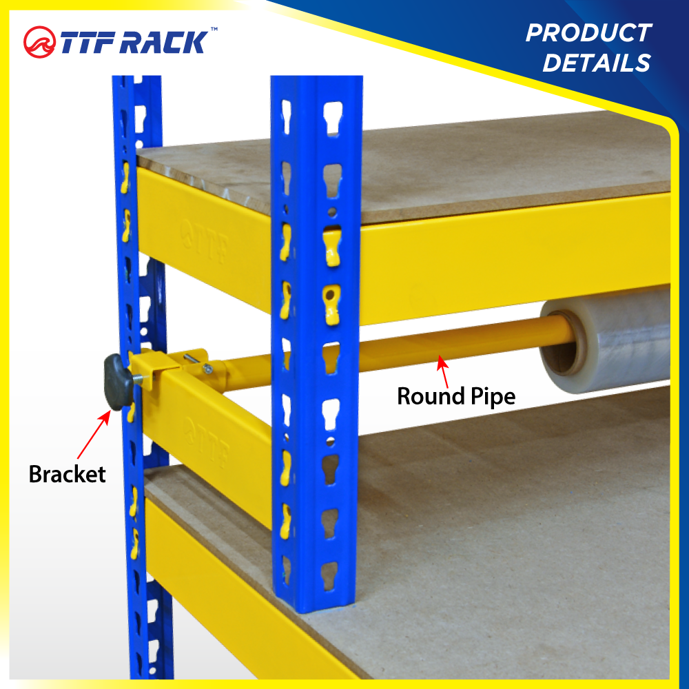 TTF Rack™ ( ROUND PIPE WITH BRACKET) Round Pipe & Round Pipe Bracket ...