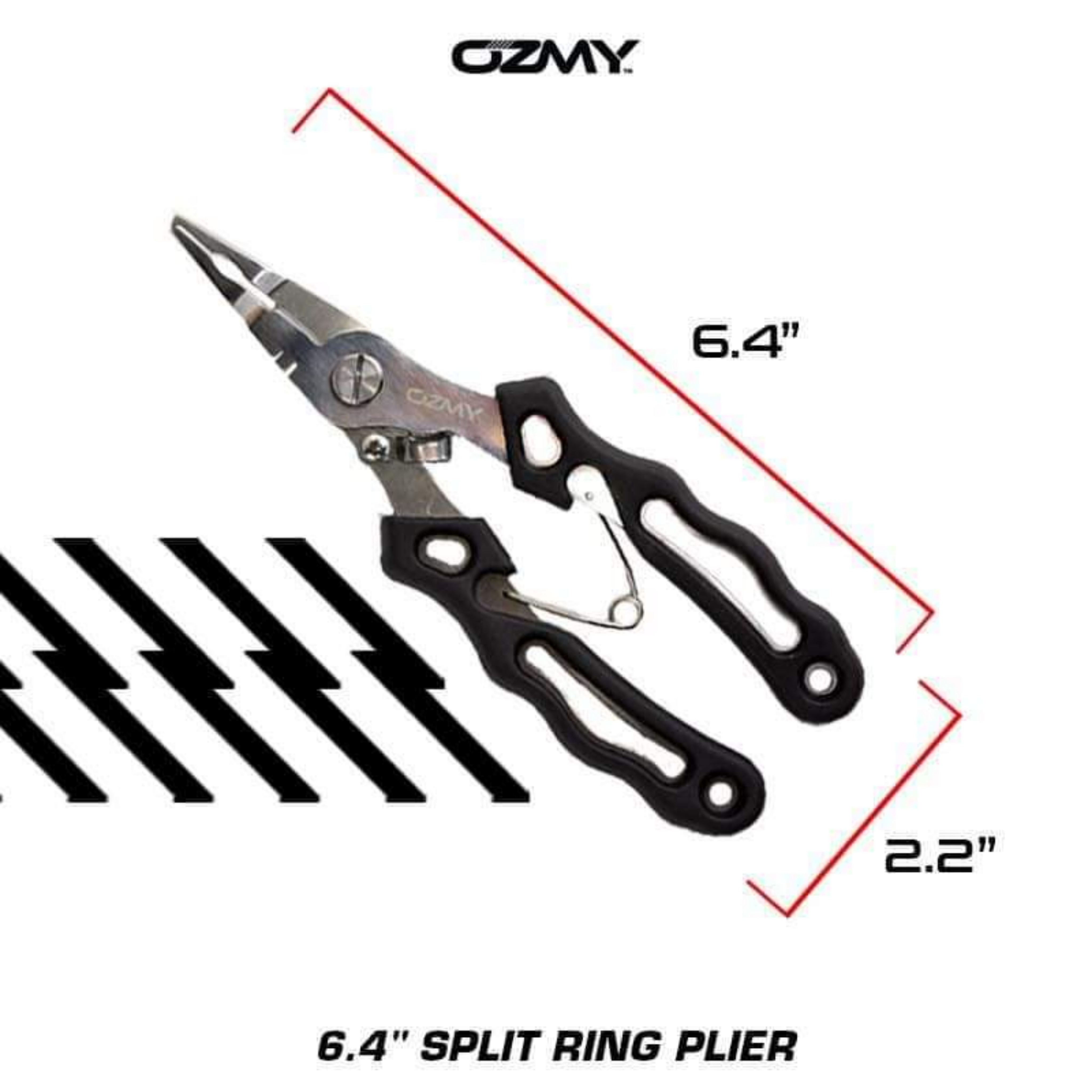 Storm Retractor With Split Ring - 18.5 Inch Diving Gear Management
