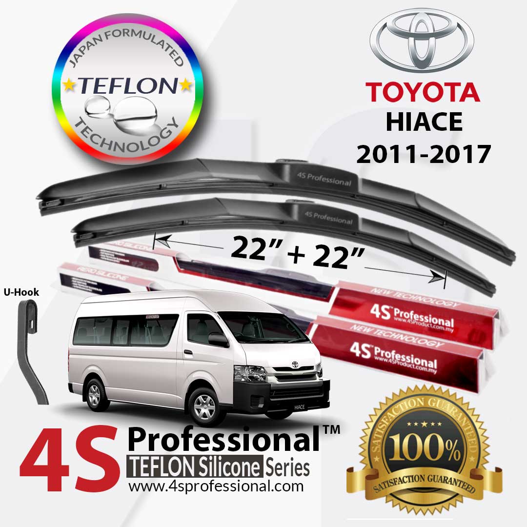 Toyota HIACE 2011-2017 4S Professional™ Teflon Silicone Series