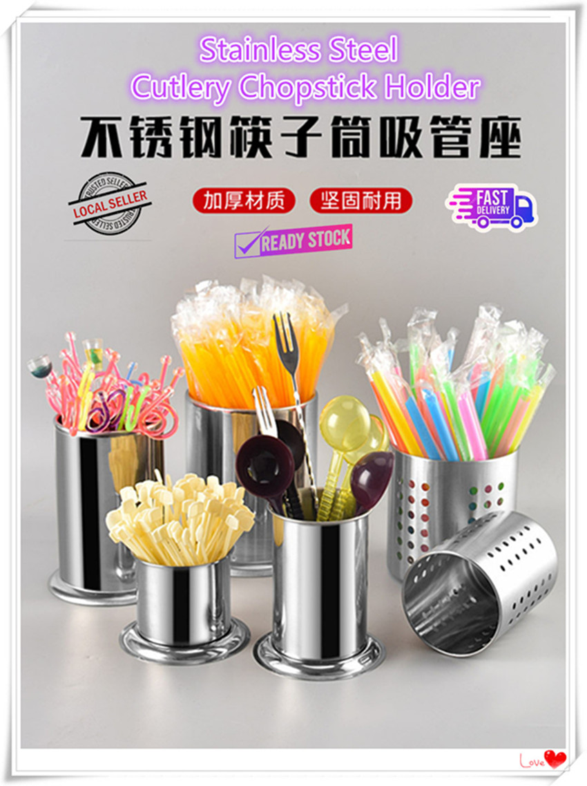 Stainless Steel Cutlery Chopstick Holder Stainless Steel Spoon Fork ...