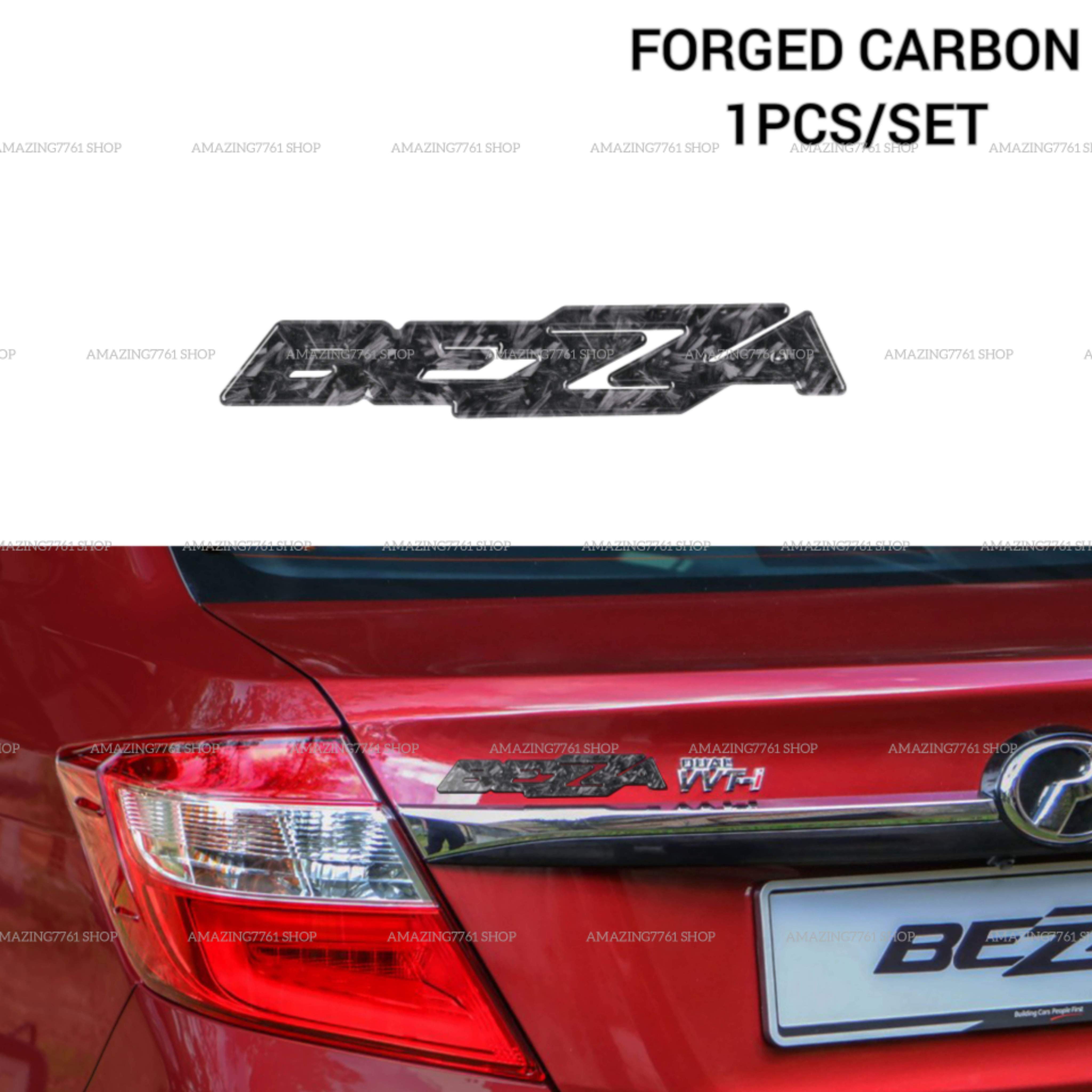 AMAZING PERODUA BEZZA 2016-2024 CAR REAR BEZZA WORD LOGO EMBLEM FRAME ...