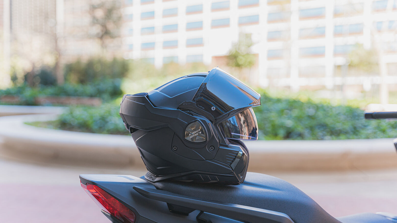 LS2 FF901 ADVANT X CARBON MODULAR HELMET FULL FACE FUTURE SOLID CARBON ...