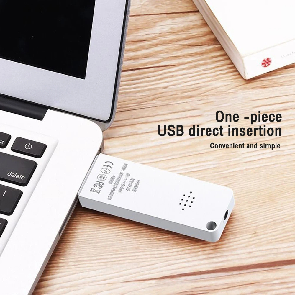 Mp3 Player Bluetooth Mini With Speaker Usb Music Player Sd Card Slot
