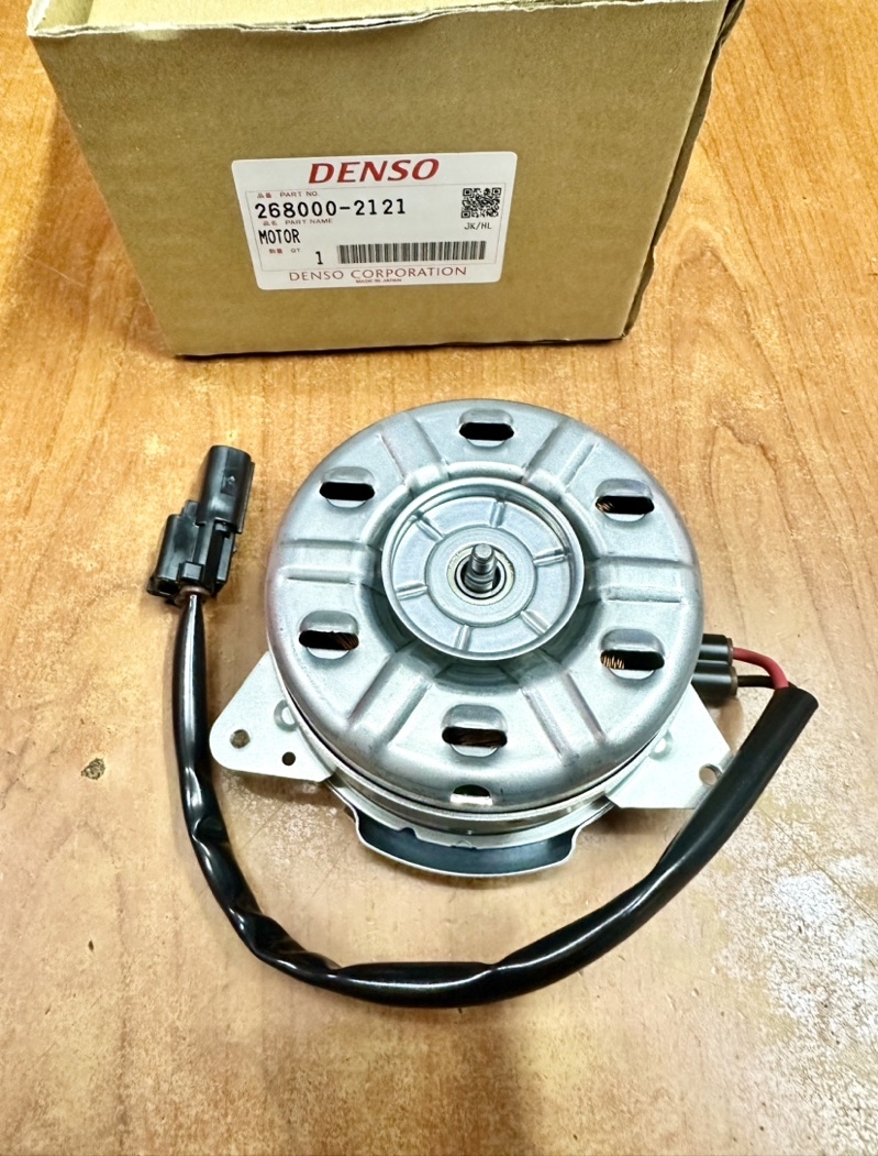HONDA JAZZ T5A GK5 RADIATOR AIR COND FAN MOROR 268000-2121 DENSO / FM15 ...