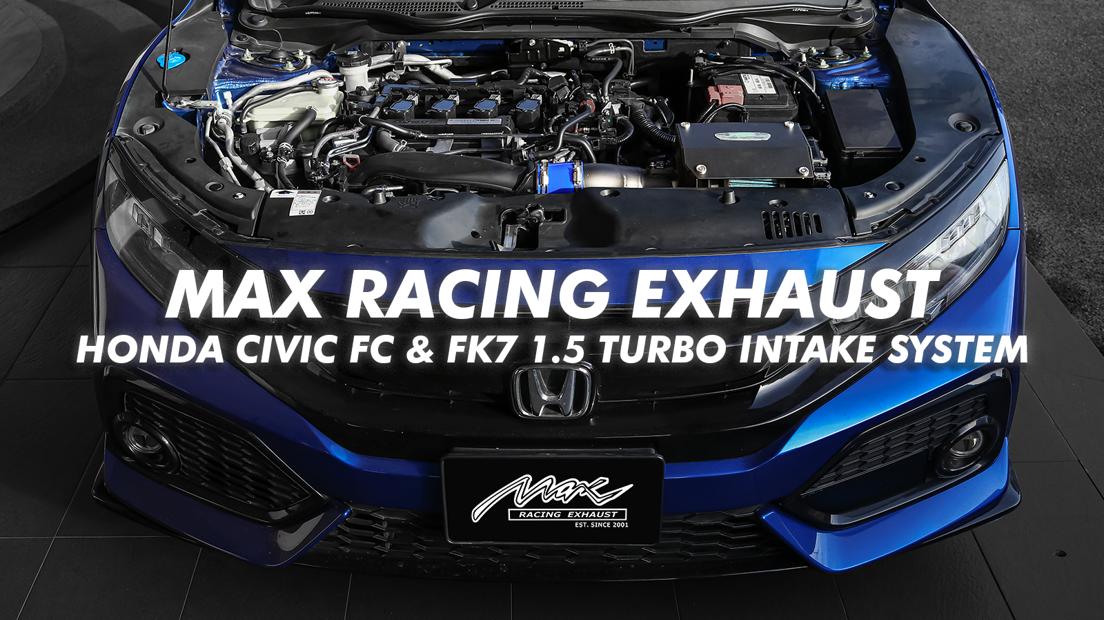 Honda Civic FC & FK7 1.5L Turbo Cold Air Intake System by Max Racing ...