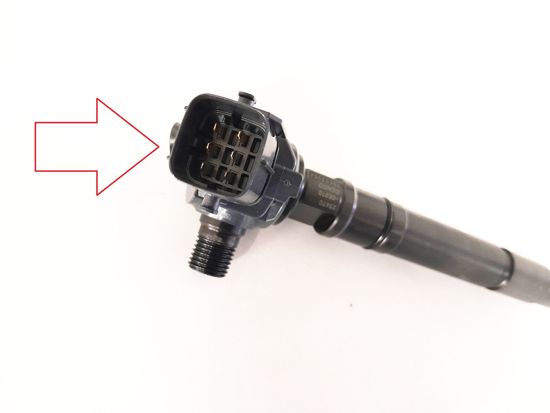Toyota Hilux 2.4 Gun125 Engine 2GD-FTV Fuel Injector Socket Connector 6 ...