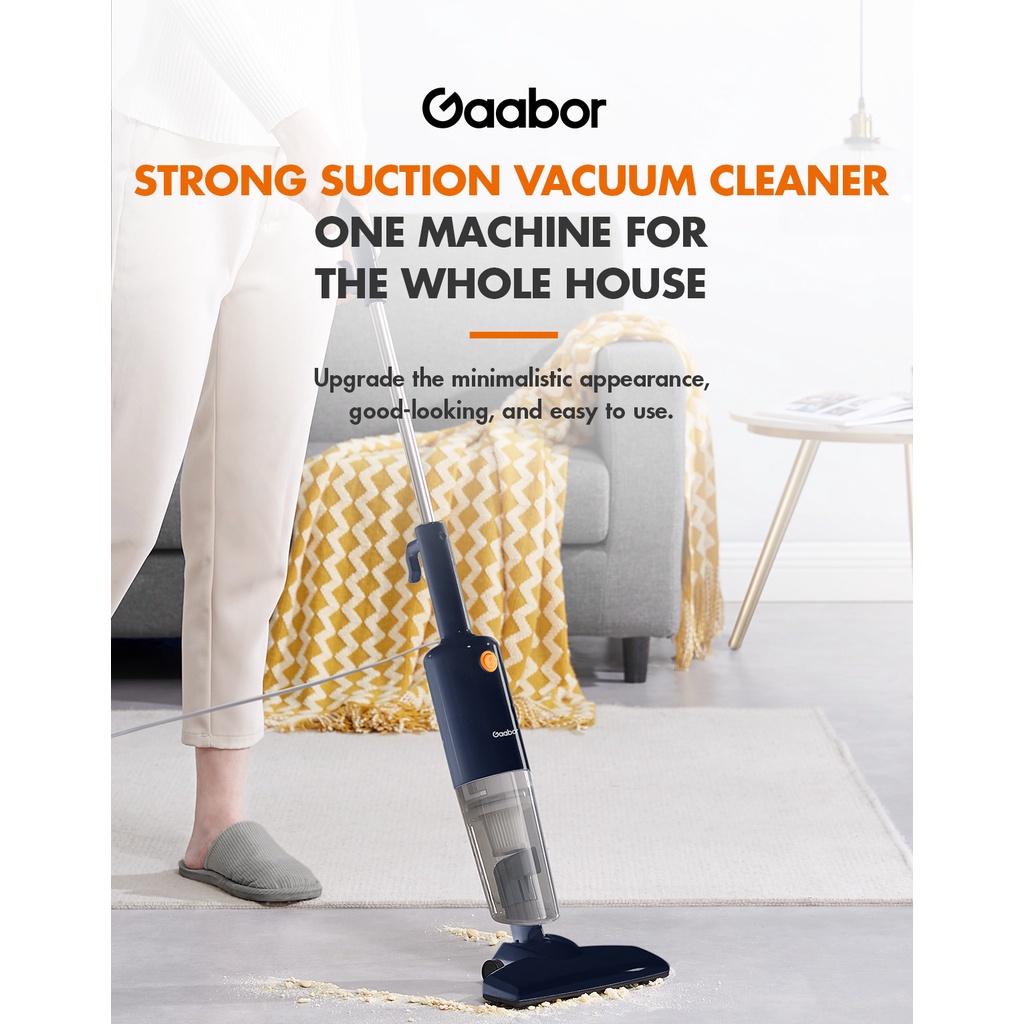 Gaabor Vacuum Cleaner Multiple Filtration Design VCW18M-WH01A