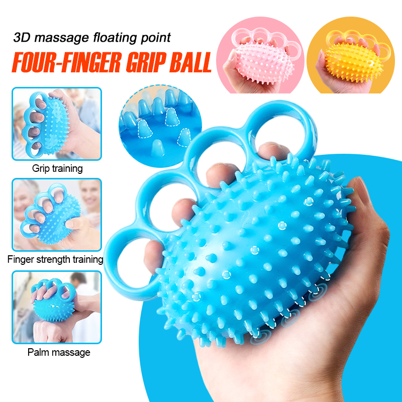 thumbnail image 2 of Yogi Stress Ball With Finger Grip Strap – Squeeze Ball For 2 of 9
