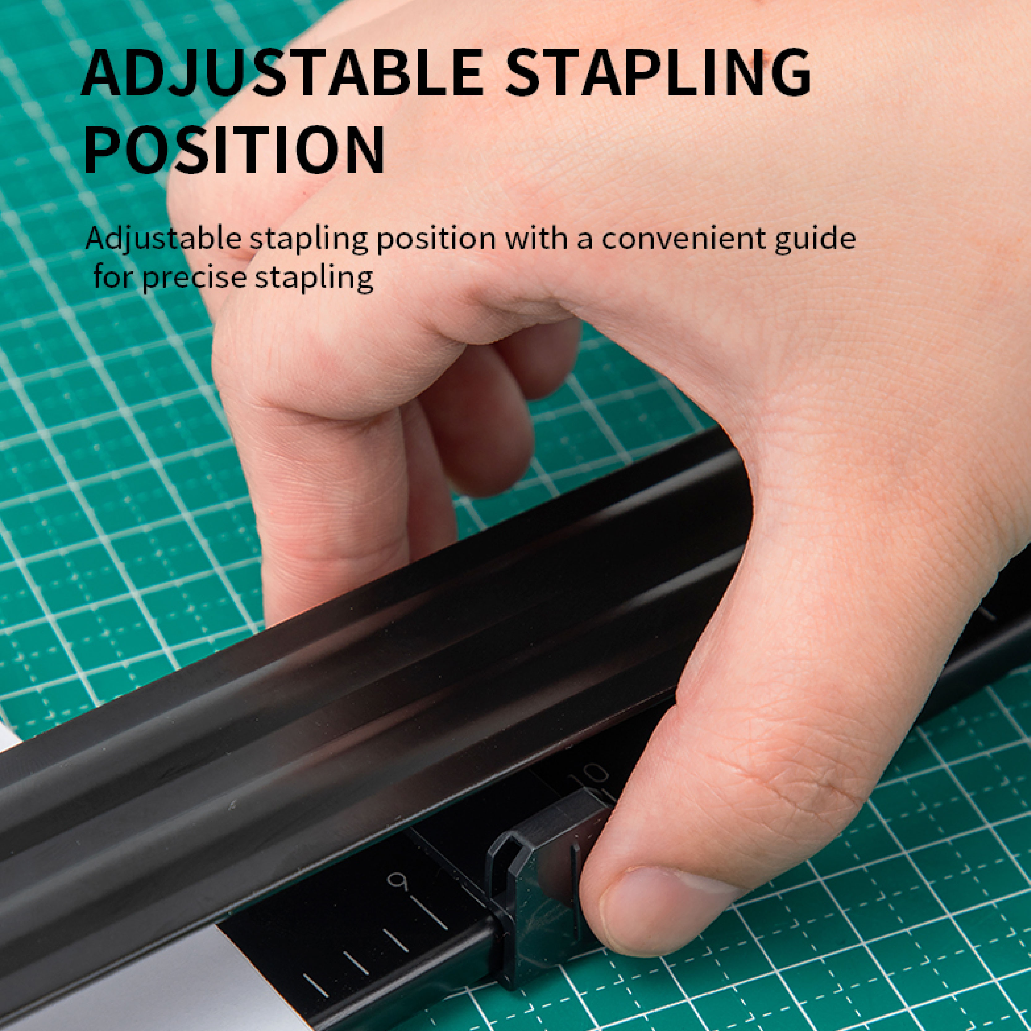 Deli Long Arm Stapler for No.24/6 26/6 Staple (Not Included) Paper ...
