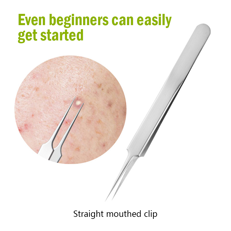Cell Pimples Blackhead Remover Clip No.5 Ultra-fine Tweezers Black Dots ...