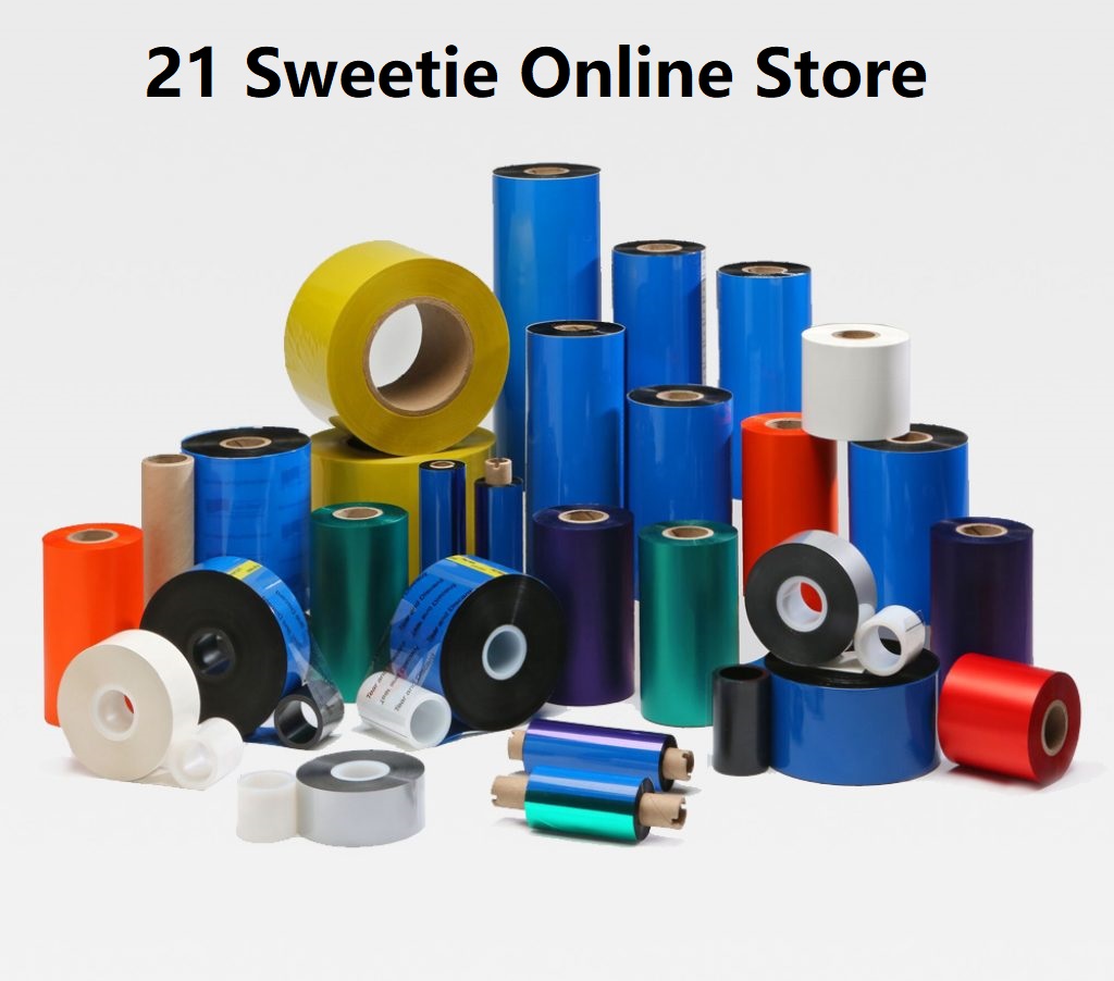 [1 roll] Ricoh Resin Ribbon 73mm x 70m Premium Thermal Transfer 73x70 ...