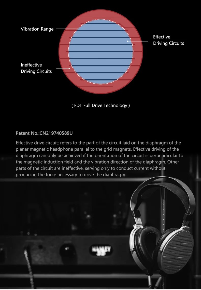 MOONDROP COSMO 100mm Full-Size Flagship Planar Headphone Shopee