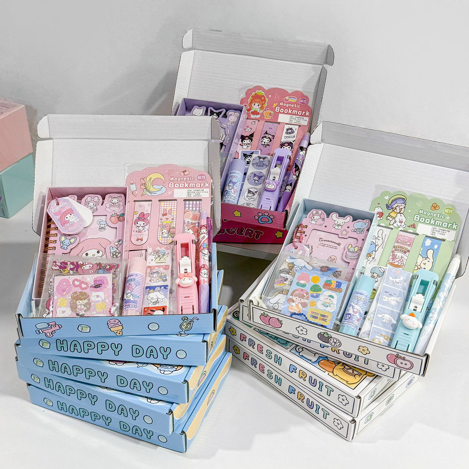 Whitespace Cute Kids Stationery Surprise Gift Box Mini Notebook Set ...