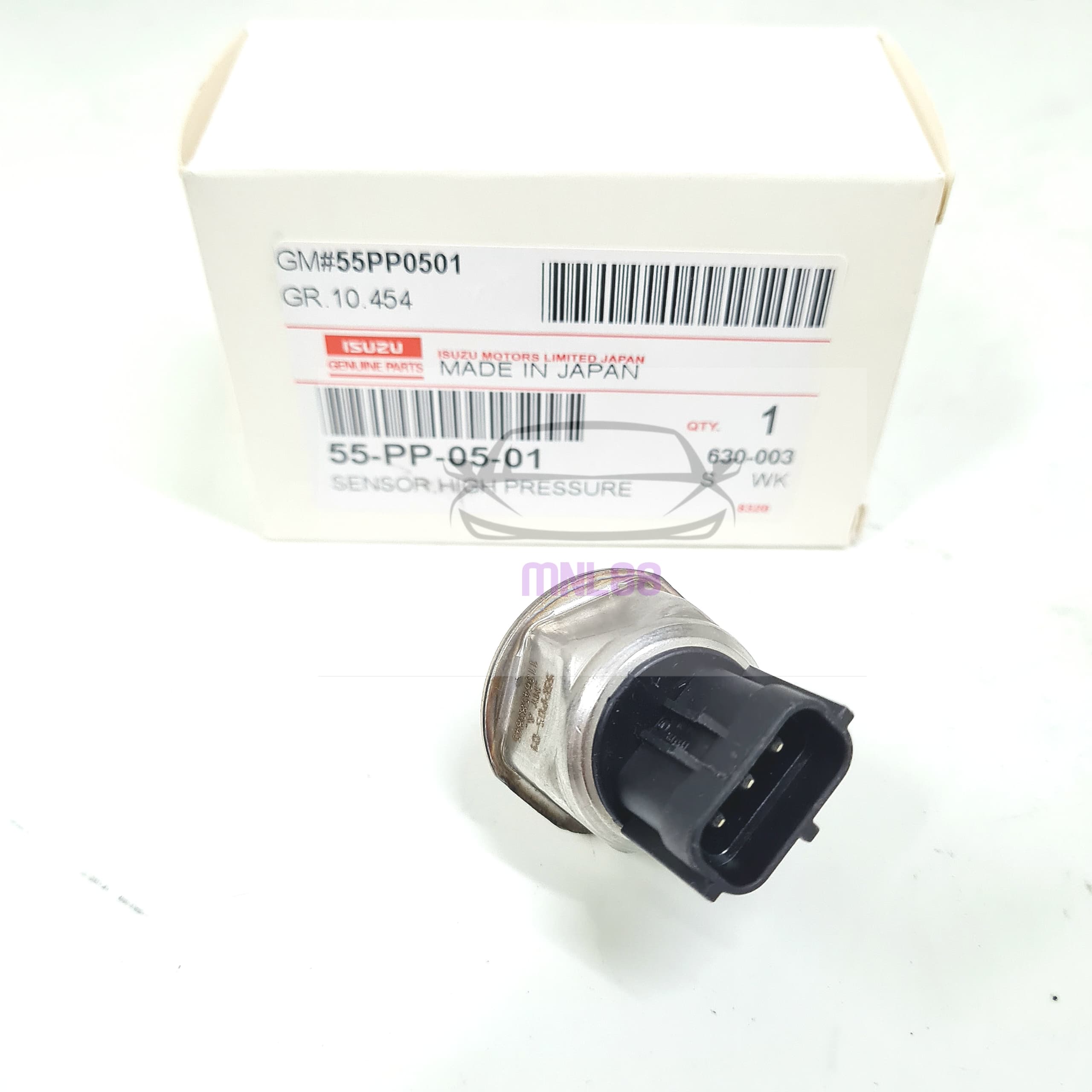 Isuzu D-Max Rt50 Fuel Rail Pressure Sensor (3Pin) 55PP05-01 | Shopee ...